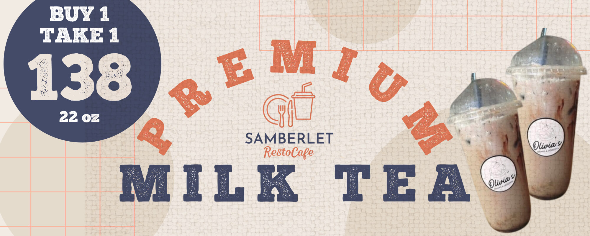 SAMBERLET RestoCafe Premium Milk Tea